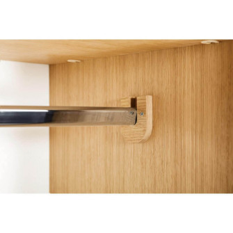 Mia drabužių spinta (balta) Mia drabužių spinta (balta)